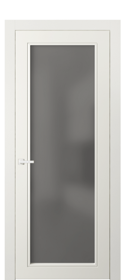 Дверь межкомнатная Neo Classic 8000 Матовый жемчужный Сатинированное серое стекло, триплекс Гладкий компланарный наличник МЖМ Цена 372900 ₸ Наличники уже входят в базовый комплект. Фабрика дверей Волховец 8 (800) 551 43 19 Межкомнатная дверь Neo Classic 8000 Матовый жемчужный Сатинированное серое стекло, триплекс Цена 372900 ₸ | Volhovec