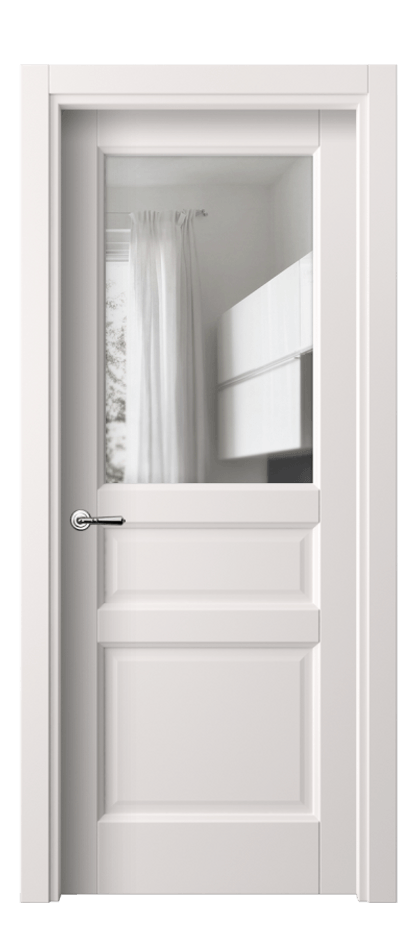 Дверь межкомнатная Galant 1432 ПЭТ кремово-серый Прозрачное стекло Гладкий наличник ПЭКС Цена 168220 ₸ Наличники уже входят в базовый комплект. Фабрика дверей Волховец 8 (800) 551 43 19 Межкомнатная дверь Galant 1432 ПЭТ кремово-серый Прозрачное стекло Цена 168220 ₸ | Volhovec