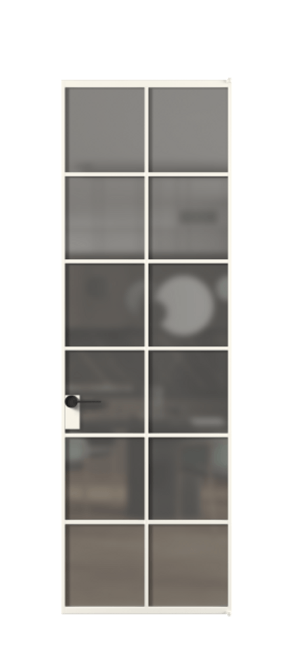 Алюминиевая дверь АЛПЛ040.05 Алюминий пудровый белый Сатинированное серое стекло, триплекс. Без короба АПБЛ Цена 802030 Стоимость комплекта двери включает:
1. Полотно (600/650/700/750/800/850/900/950*2000-2400 мм).
2. Короб
3. Комплект фурнитуры (2 торцевые петли и магнитный замок с ответной планкой). Фабрика дверей Волховец 8 (800) 551 43 19 Алюминиевая дверь АЛПЛ040.05 Алюминий пудровый белый Сатинированное серое стекло, триплекс Цена 802030 | Volhovec