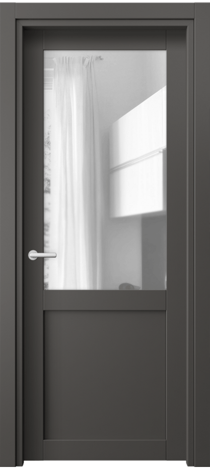 Дверь межкомнатная Neo 2122 ПЭТ графитовый Прозрачное стекло, триплекс Гладкий классический наличник ПЭГФ Цена 152250 ₸ Наличники уже входят в базовый комплект. Фабрика дверей Волховец 8 (800) 551 43 19 Межкомнатная дверь Neo 2122 ПЭТ графитовый Прозрачное стекло, триплекс Цена 152250 ₸ | Volhovec