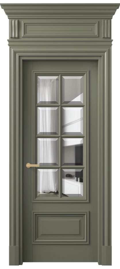 Дверь межкомнатная Antique 7316 Бук оливковый тёмный Прозрачное стекло с фацетом КЭП + Объёмный фриз + Карниз БОТ Цена 1148220 ₸ Наличники уже входят в базовый комплект. Фабрика дверей Волховец 8 (800) 551 43 19 Межкомнатная дверь Antique 7316 Бук оливковый тёмный Прозрачное стекло с фацетом Цена 1148220 ₸ | Volhovec