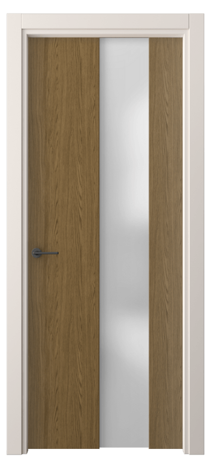 Межкомнатная дверь Фридом 4226 Торфяной дуб Сатинированное стекло Цена 253065 ₸ | Volhovec