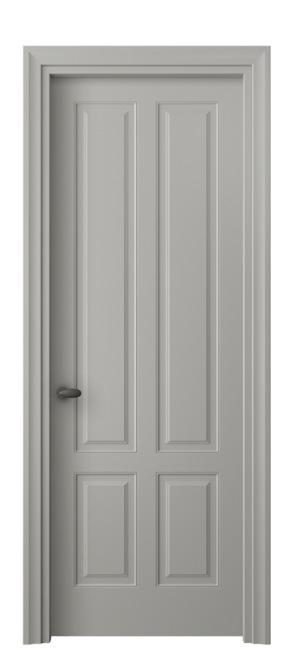 Дверь межкомнатная Esse 8521 Матовый нейтральный серый Фигурный универсальный наличник МНСР Цена 282040 ₸ Наличники уже входят в базовый комплект. Фабрика дверей Волховец 8 (800) 551 43 19 Межкомнатная дверь Esse 8521 Матовый нейтральный серый Цена 282040 ₸ | Volhovec