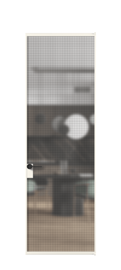 Алюминиевая дверь АЛПЛ040.01 Алюминий пудровый белый Декоративное стекло с сеткой "Mesh silver", триплекс. Без короба АПБЛ Цена 783560 Стоимость комплекта двери включает:
1. Полотно (600/650/700/750/800/850/900/950*2000-2400 мм).
2. Короб
3. Комплект фурнитуры (2 торцевые петли и магнитный замок с ответной планкой). Фабрика дверей Волховец 8 (800) 551 43 19 Алюминиевая дверь АЛПЛ040.01 Алюминий пудровый белый Декоративное стекло с сеткой "Mesh silver", триплекс Цена 783560 | Volhovec