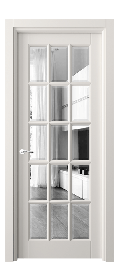 Дверь межкомнатная Lignum 0708 Бук пудровый белый Двустороннее зеркало с фацетом, триплекс Гладкий наличник БПБЛ Цена 777500 ₸ Наличники уже входят в базовый комплект. Фабрика дверей Волховец 8 (800) 551 43 19 Межкомнатная дверь Lignum 0708 Бук пудровый белый Двустороннее зеркало с фацетом, триплекс Цена 777500 ₸ | Volhovec