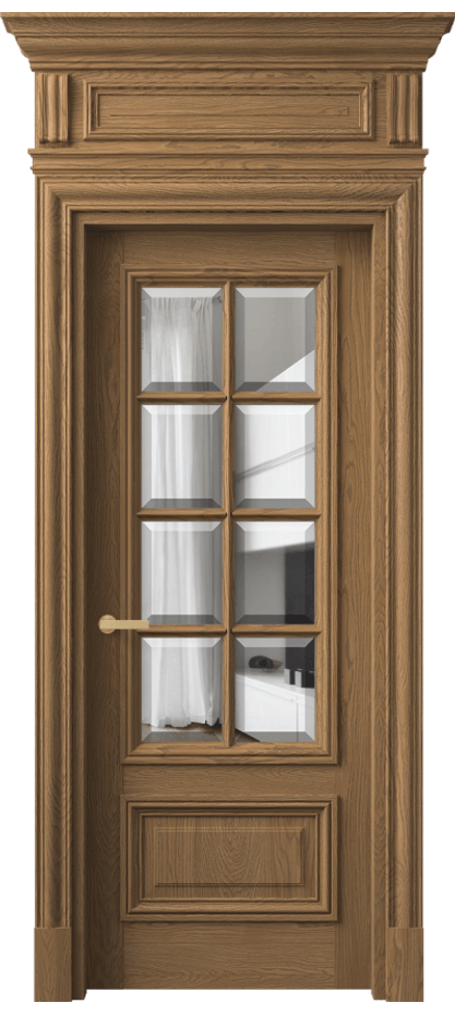 Дверь межкомнатная Antique 7316 Дуб мускатный матовый Прозрачное стекло с фацетом КЭП + Объёмный фриз + Карниз ДМС.М Цена 1844230 ₸ Наличники уже входят в базовый комплект. Фабрика дверей Волховец 8 (800) 551 43 19 Межкомнатная дверь Antique 7316 Дуб мускатный матовый Прозрачное стекло с фацетом Цена 1844230 ₸ | Volhovec