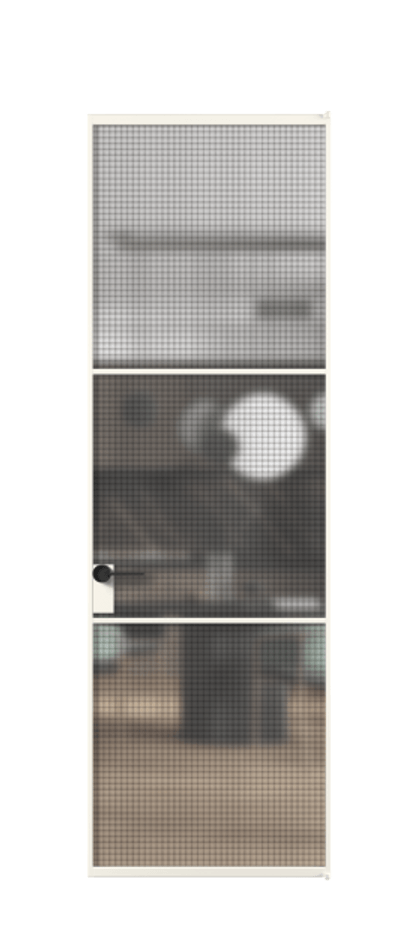 Алюминиевая дверь АЛПЛ040.03 Алюминий пудровый белый Декоративное стекло с сеткой "Mesh silver", триплекс. Без короба АПБЛ Цена 813510 Стоимость комплекта двери включает:
1. Полотно (600/650/700/750/800/850/900/950*2000-2400 мм).
2. Короб
3. Комплект фурнитуры (2 торцевые петли и магнитный замок с ответной планкой). Фабрика дверей Волховец 8 (800) 551 43 19 Алюминиевая дверь АЛПЛ040.03 Алюминий пудровый белый Декоративное стекло с сеткой "Mesh silver", триплекс Цена 813510 | Volhovec