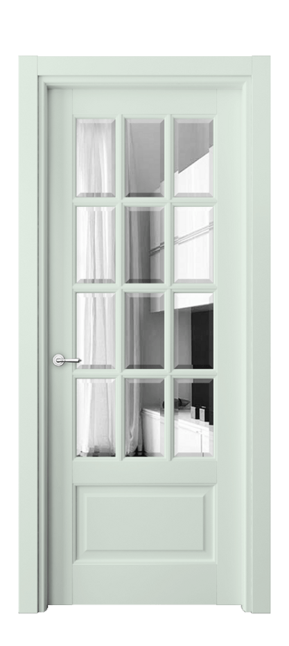 Дверь межкомнатная Toscana Grigliato 6313 Бук белоснежный Двустороннее зеркало с фацетом, триплекс Гладкий наличник ББЛ Цена 970100 ₸ Наличники уже входят в базовый комплект. Фабрика дверей Волховец 8 (800) 551 43 19 Межкомнатная дверь Toscana Grigliato 6313 Бук белоснежный Двустороннее зеркало с фацетом, триплекс Цена 970100 ₸ | Volhovec