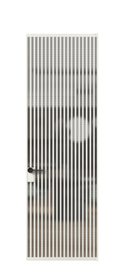 Алюминиевая дверь АЛПЛ040.06 Алюминий светло-серый Декоративное стекло с сеткой "Mesh silver", триплекс. Без короба АССР Цена 1247310 Стоимость комплекта двери включает:
1. Полотно (600/650/700/750/800/850/900/950*2000-2400 мм).
2. Короб
3. Комплект фурнитуры (2 торцевые петли и магнитный замок с ответной планкой). Фабрика дверей Волховец 8 (800) 551 43 19 Алюминиевая дверь АЛПЛ040.06 Алюминий светло-серый Декоративное стекло с сеткой "Mesh silver", триплекс Цена 1247310 | Volhovec