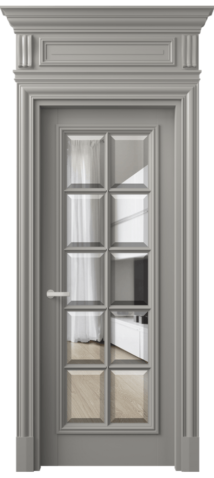 Дверь межкомнатная Antique 7310 Бук нейтральный серый Прозрачное стекло с фацетом КЭП + Объёмный фриз + Карниз БНСР Цена 1148220 ₸ Наличники уже входят в базовый комплект. Фабрика дверей Волховец 8 (800) 551 43 19 Межкомнатная дверь Antique 7310 Бук нейтральный серый Прозрачное стекло с фацетом Цена 1148220 ₸ | Volhovec