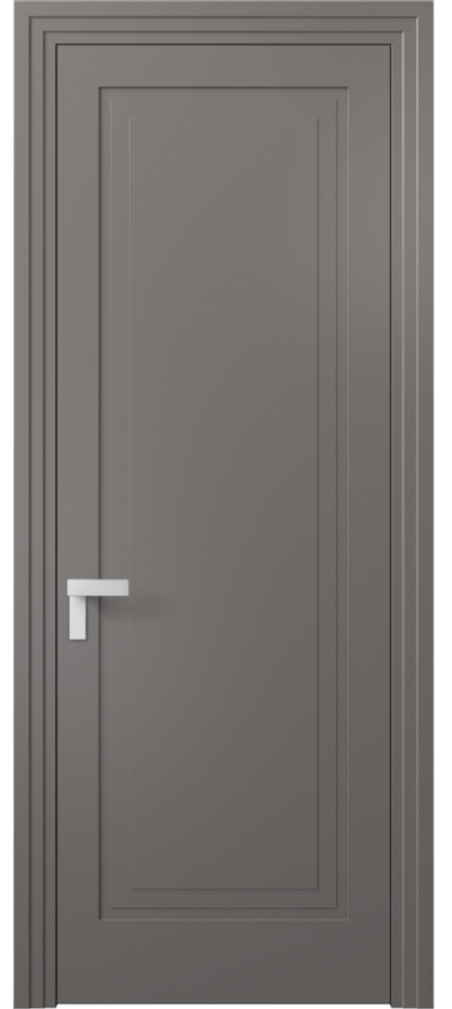 Дверь межкомнатная Rocca АКП 8301 Матовый классический серый Каскадный компланарный наличник МКЛС Цена 426300 ₸ Наличники уже входят в базовый комплект. Фабрика дверей Волховец 8 (800) 551 43 19 Межкомнатная дверь Rocca АКП 8301 Матовый классический серый Цена 426300 ₸ | Volhovec