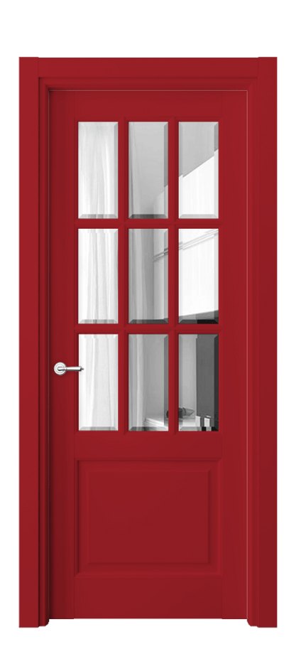 Дверь межкомнатная Toscana Grigliato 6312 Бук белоснежный Прозрачное стекло с фацетом Гладкий наличник ББЛ Цена 957600 ₸ Наличники уже входят в базовый комплект. Фабрика дверей Волховец 8 (800) 551 43 19 Межкомнатная дверь Toscana Grigliato 6312 Бук белоснежный Прозрачное стекло с фацетом Цена 957600 ₸ | Volhovec