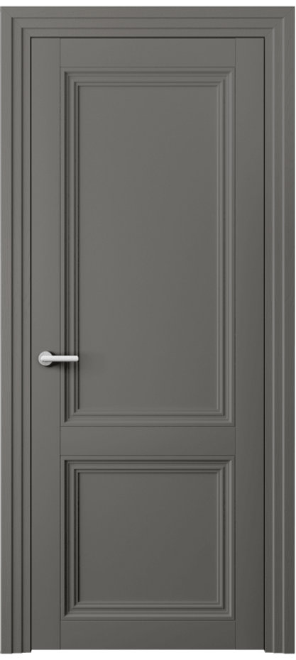 Межкомнатная дверь Центро 2523 Матовый классический серый  Цена 470224 ₸ | Volhovec