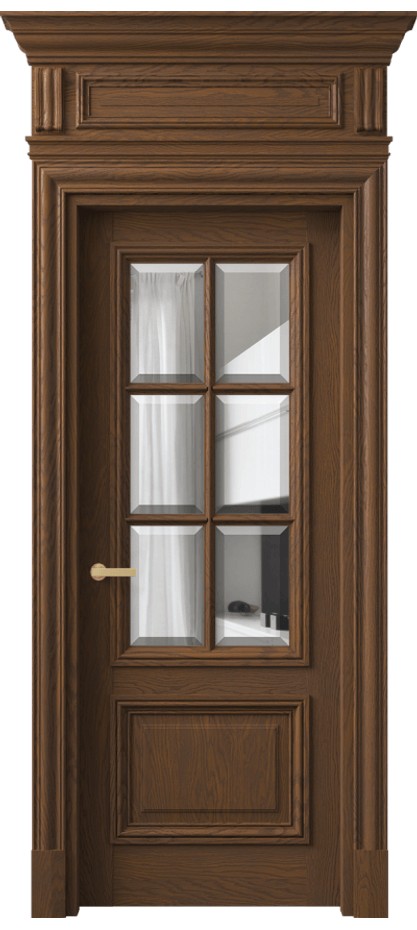 Дверь межкомнатная Antique 7312 Дуб каштановый матовый Прозрачное стекло с фацетом КЭП + Объёмный фриз + Карниз ДКШ.М Цена 1844230 ₸ Наличники уже входят в базовый комплект. Фабрика дверей Волховец 8 (800) 551 43 19 Межкомнатная дверь Antique 7312 Дуб каштановый матовый Прозрачное стекло с фацетом Цена 1844230 ₸ | Volhovec