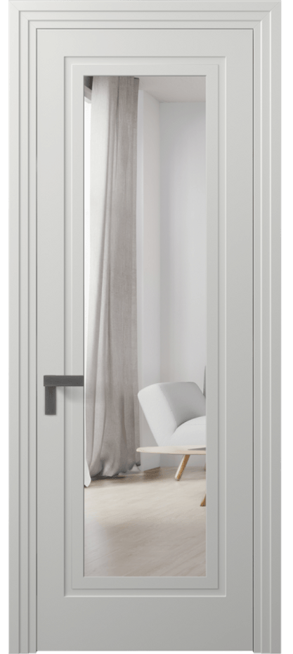 Дверь межкомнатная Rocca 8303 Матовый светло-серый Двустороннее зеркало, триплекс Каскадный компланарный наличник МССР Цена 413831 ₸ Наличники уже входят в базовый комплект. Фабрика дверей Волховец 8 (800) 551 43 19 Межкомнатная дверь Rocca 8303 Матовый светло-серый Двустороннее зеркало, триплекс Цена 413831 ₸ | Volhovec