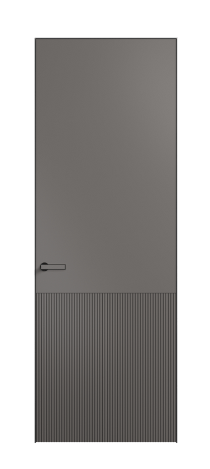 Межкомнатная дверь Velvet АКП 8204 Матовый классический серый. Цена 439700  | Volhovec