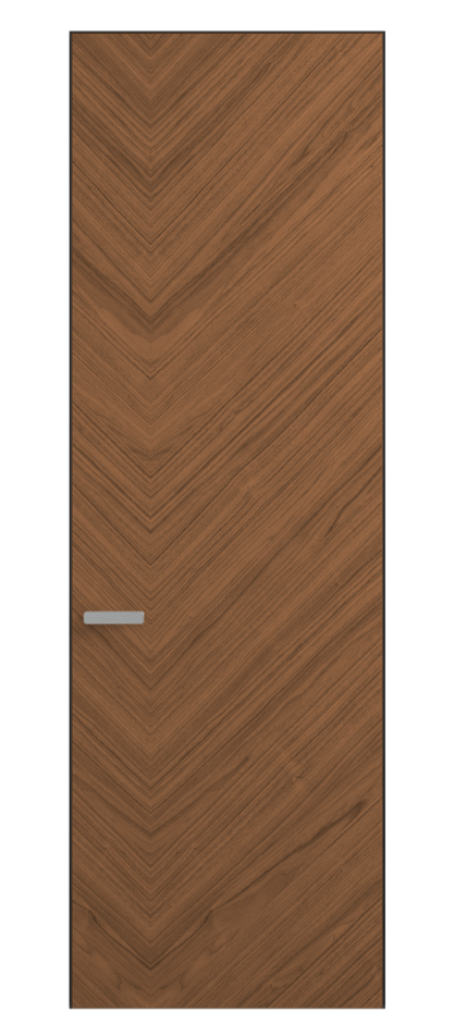 Дверь межкомнатная Rift 0201 Орех умбра матовый рифт Скрытый короб Черный Цена 513400 ₸ Наличники уже входят в базовый комплект. Фабрика дверей Волховец 8 (800) 551 43 19 Межкомнатная дверь Rift 0201 Орех умбра матовый рифт Цена 513400 ₸ | Volhovec