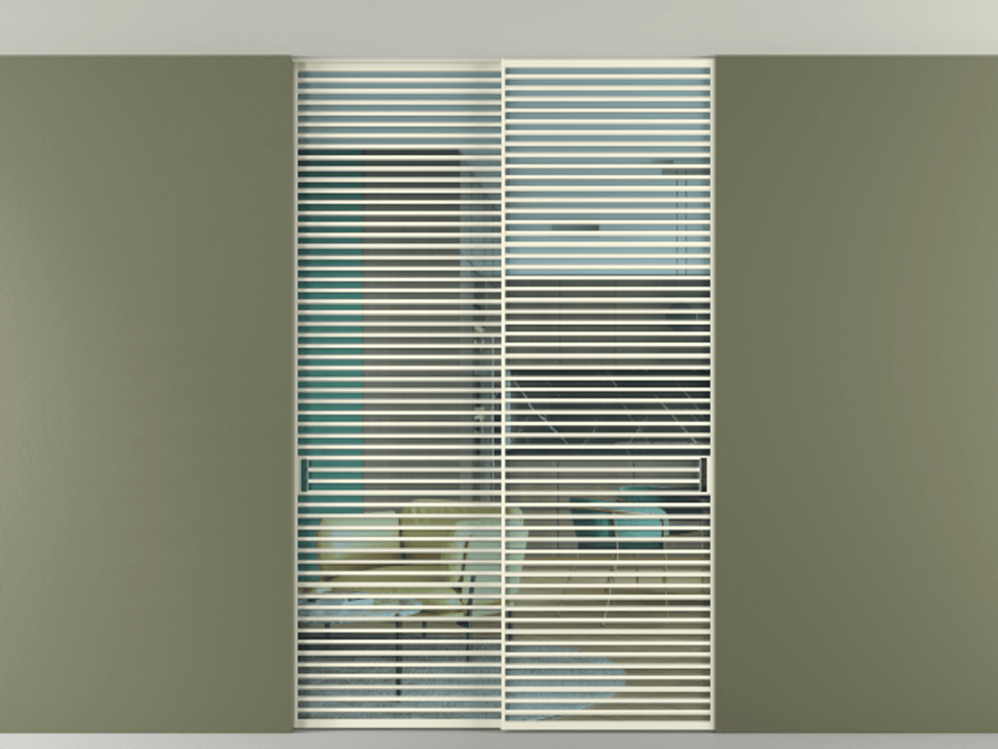 Перегородка Formato внутри проёма скрытое крепление в потолок 2 створки АЛПР 040.07 Алюминий молочно-белый Прозрачное голубое стекло, триплекс. Цена 2676700 ₸ 1. Полотно 2 шт. (800/2100 мм)
2. Комплект установки раздвижной системы
3. Базовый комплект фурнитуры
4. Ручка RONDO. Фабрика дверей Волховец 8 (800) 551 43 19 Перегородка Formato внутри проёма скрытое крепление в потолок 2 створки АЛПР 040.07 Алюминий молочно-белый Прозрачное голубое стекло, триплекс Цена 2676700 ₸ | Volhovec