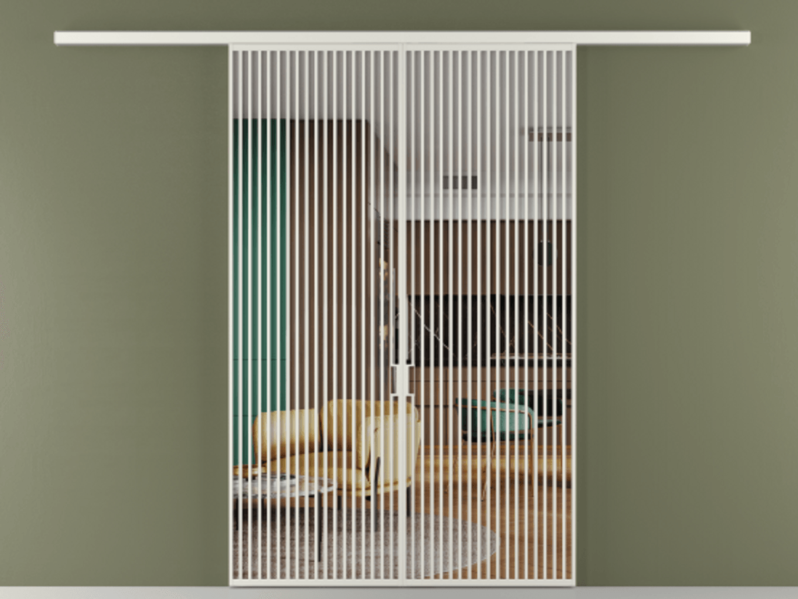 Перегородка Формато вдоль стены 2 створки АЛПР 040.06 Алюминий серый Прозрачное стекло "Кристал Вижн", калёное. Цена 3364200 ₸ 1. Полотно 2 шт. (800/2100 мм)
2. Комплект установки раздвижной системы
3. Базовый комплект фурнитуры
4.Ручка Рондо. Фабрика дверей Волховец 8 (800) 551 43 19 Перегородка Формато вдоль стены 2 створки АЛПР 040.06 Алюминий серый Прозрачное стекло "Кристал Вижн", калёное Цена 3364200 ₸ | Volhovec