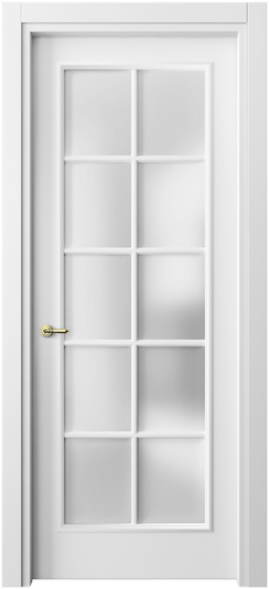 Межкомнатная дверь 8102 МБЛ САТ. Цвет Матовый белоснежный. Материал Гладкая эмаль. Коллекция Paris. Фото. Дверь межкомнатная 8102 МБЛ САТ. Цвет Матовый белоснежный. Материал Гладкая эмаль. Коллекция Paris. Картинка.