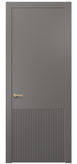 Межкомнатная дверь АКП 8645 МКЛС. Цвет Матовый классический серый. Материал Гладкая эмаль. Коллекция Alba. Фото. Дверь межкомнатная АКП 8645 МКЛС. Цвет Матовый классический серый. Материал Гладкая эмаль. Коллекция Alba. Картинка.