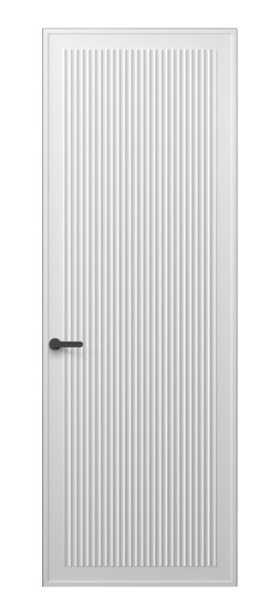 Дверь межкомнатная АКП 8642 ГРН. Цвет Грунт под покраску. Материал Грунт под покраску. Коллекция Alba. Картинка.