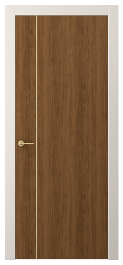 Дверь межкомнатная АКП 4201 ЛОР Лесной орех. Цвет Лесной орех. Материал Ламинатин. Коллекция Freedom. Картинка.