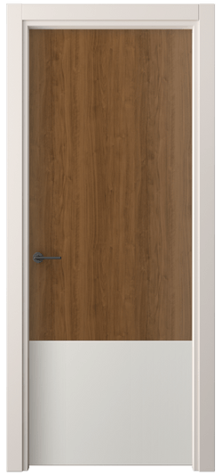Дверь межкомнатная 4229 ЛОР. Цвет Лесной орех. Материал Ламинатин. Коллекция Freedom. Картинка.