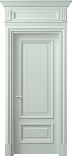 Дверь межкомнатная 7307 NCS S 1005-B80G. Цвет NCS NCS S 1005-B80G. Материал Гладкая эмаль. Коллекция Антик. Картинка.