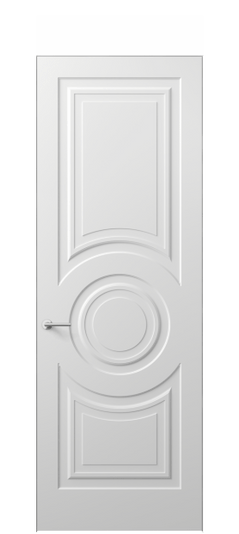 Дверь межкомнатная 8461 ГРН. Цвет Грунт под покраску. Материал Грунт под покраску. Коллекция Mascot. Картинка.