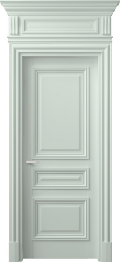 Дверь межкомнатная 7305 NCS S 1005-B80G. Цвет NCS NCS S 1005-B80G. Материал Гладкая эмаль. Коллекция Антик. Картинка.