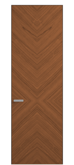 Межкомнатная дверь ПУ 0205 ОМДМР Орех медный матовый. Цвет Орех медный матовый рифт. Материал Радиальный шпон Naturwood. Коллекция Rift. Фото. Дверь межкомнатная ПУ 0205 ОМДМР Орех медный матовый. Цвет Орех медный матовый рифт. Материал Радиальный шпон Naturwood. Коллекция Rift. Картинка.