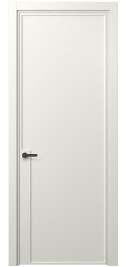 Дверь межкомнатная 8603 МЖМ . Цвет Матовый жемчужный. Материал Гладкая эмаль. Коллекция Frame. Картинка.