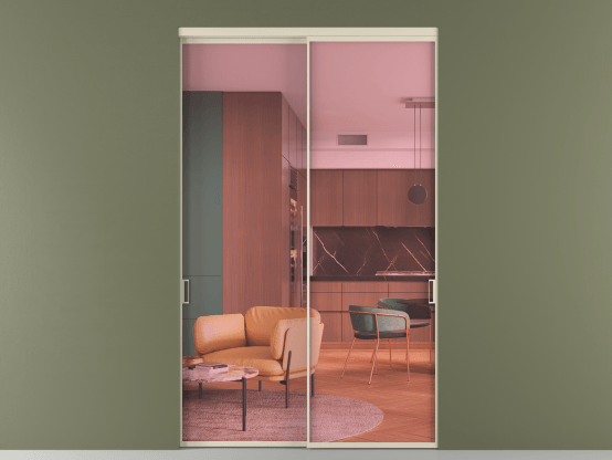 Алюминевая перегородка vn2_01_ Алюминий бежево-серый Прозрачное розовое стекло, триплекс, 6мм. Цвет Алюминий бежево-серый. Материал Алюминий в эмали. Коллекция Перегородка Формато внутри проёма 2 створки. Фото. Алюминевая перегородка vn2_01_ Алюминий бежево-серый Прозрачное розовое стекло, триплекс, 6мм. Цвет Алюминий бежево-серый. Материал Алюминий в эмали. Коллекция Перегородка Формато внутри проёма 2 створки. Картинка.