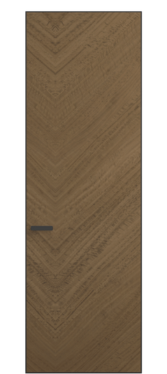 Дверь межкомнатная АКП 0201 ЭВКМФ Эвкалипт кофейный матовый фризе. Цвет Эвкалипт кофейный матовый фризе. Материал Шпон эвкалипта Naturwood. Коллекция Rift. Картинка.