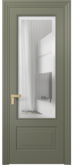 Межкомнатная дверь 8342 МОТ Сатин с гравировкой Rocca. Цвет Матовый оливковый тёмный. Материал Гладкая эмаль. Коллекция Rocca. Фото. Дверь межкомнатная 8342 МОТ Сатин с гравировкой Rocca. Цвет Матовый оливковый тёмный. Материал Гладкая эмаль. Коллекция Rocca. Картинка.