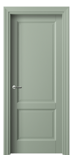 Дверь межкомнатная 1421 ПЭСО. Цвет ПЭТ светло-оливковый. Материал ПЭТ. Коллекция Galant. Картинка.
