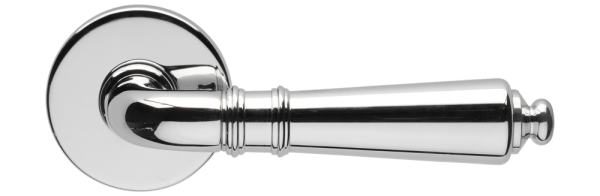 Ручки для межкомнатных дверей Ручка дверная Даниэла. Цвет Полированный хром. Коллекция Даниэла. Фото. Ручки для дверей Ручка дверная Даниэла. Цвет Полированный хром. Коллекция Даниэла. Картинка.